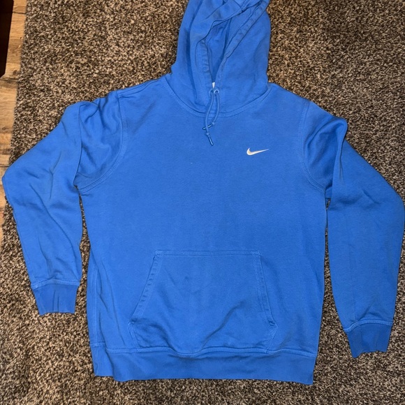 Nike Blue Sweatshirt Hoodie Pullover - Picture 1 of 1